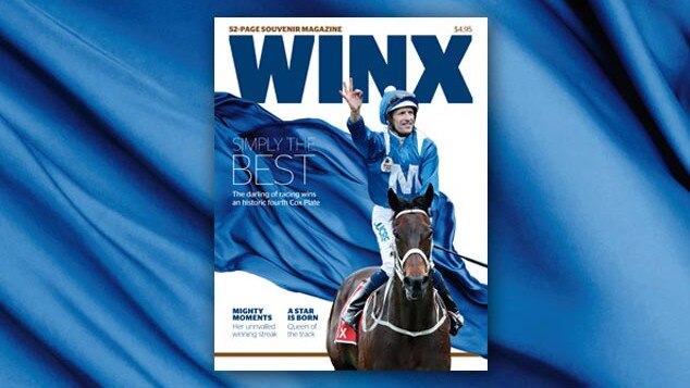  The <i>Herald Sun’s </i>52-page glossy Winx magazine is available from November 1.