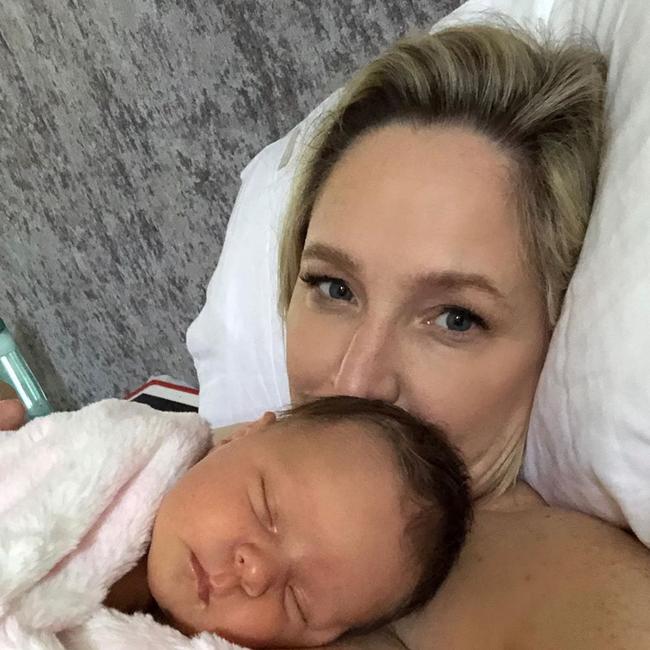 Daisy was born after a ‘challenging’ journey with IVF. Picture: Instagram