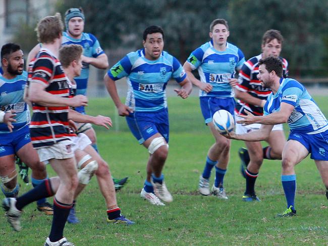 Easts V Parra in Shute Shield Rugby.