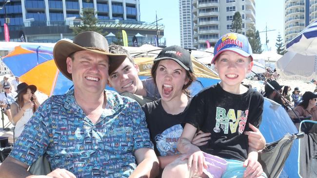 Ben, Al, Belle, Muzz at day three of the Pacific Airshow, 20 August 2023. Picture: Richard Gosling