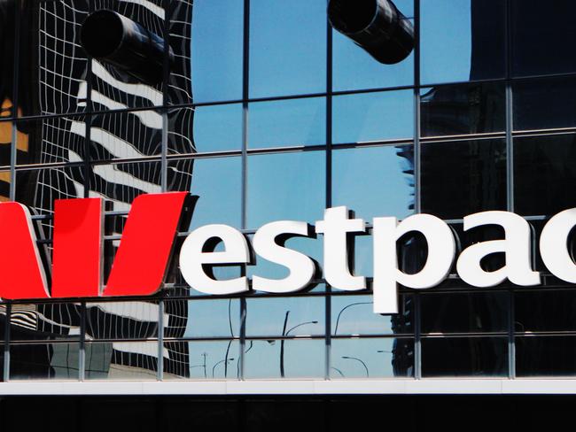 Westpac building Sydney, logo, generic. Photo: Hollie Adams / The Australian