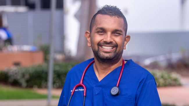 Emergency doctor Dinesh Palipana is running for LNP preselection in Fadden.