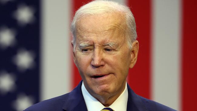 Some Republicans are feeling giddy these days because US President Joe Biden is down in the polls. Picture: Kevin Dietsch/Getty Images