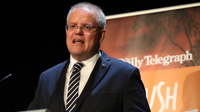 Prime Minister Scott Morrison: “Labor are out of excuses on ­opposing our drought future fund. They need to tell our farmers whose side they are on.” Picture: Jonathan Ng