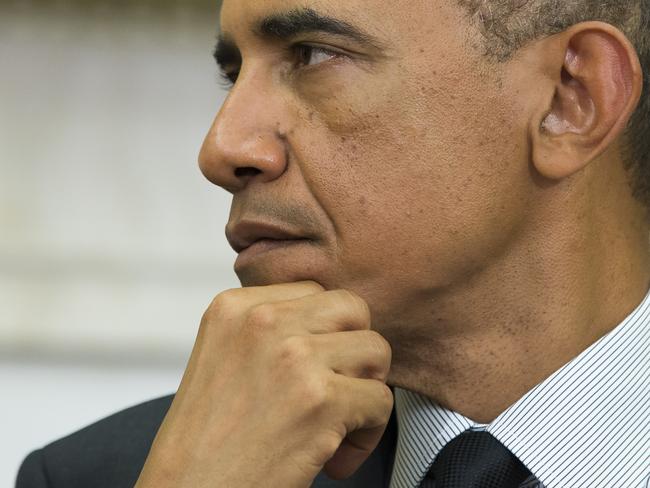 President Barack Obama says there will not be another ground war for US troops. Picture: AP Photo/Evan Vucci