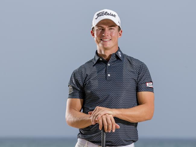 Gold Coast golfer Kade McBride will play at the Australian PGA Championship at RACV Royal Pines. Picture: Jerad Williams