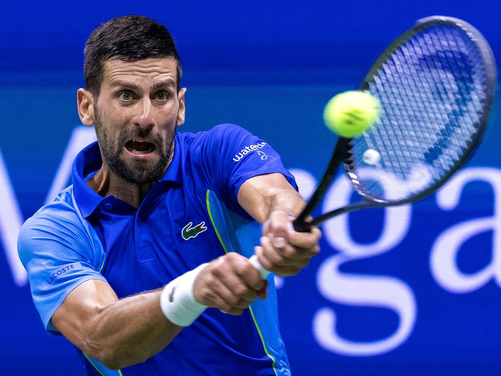 Novak Djokovic starts his - US Open Tennis Championships