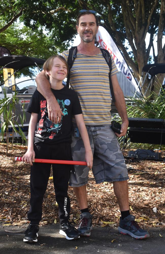 Rhane and Blaze Barnes at the Sunshine Coast Agricultural Show 2023.