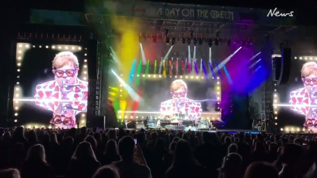 Crowd laps up Elton John