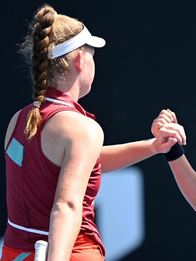 Roisin Gilheany is one of the best juniors for her age in the world. Picture: Morgan Hancock/TENNIS AUSTRALIA