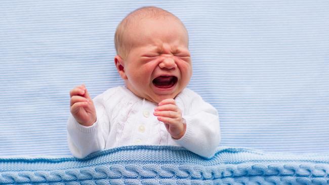 Growing concerns about the safety of newborns have led to a rise in removals and more infants entering state care.Newborn crying baby boy. Picture: istock