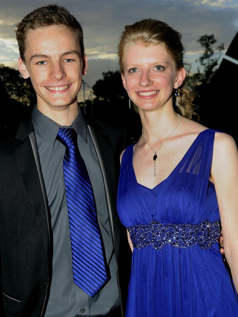 Zac Nitschke and Alana Standish at the 2013 St Philip’s College formal at the Alice Springs Convention Centre. Picture: PHIL WILLIAMS / NT NEWS