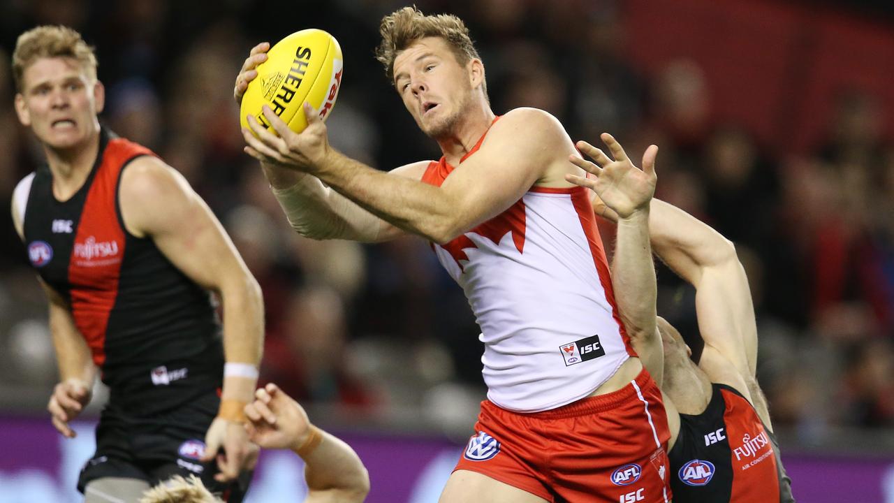 Sydney's Luke Parker has been linked with Essendon. Picture: Michael Klein