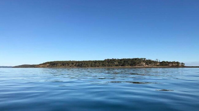 Big Woody Island is situated between Fraser Island and Hervey Bay. Picture: Supplied.