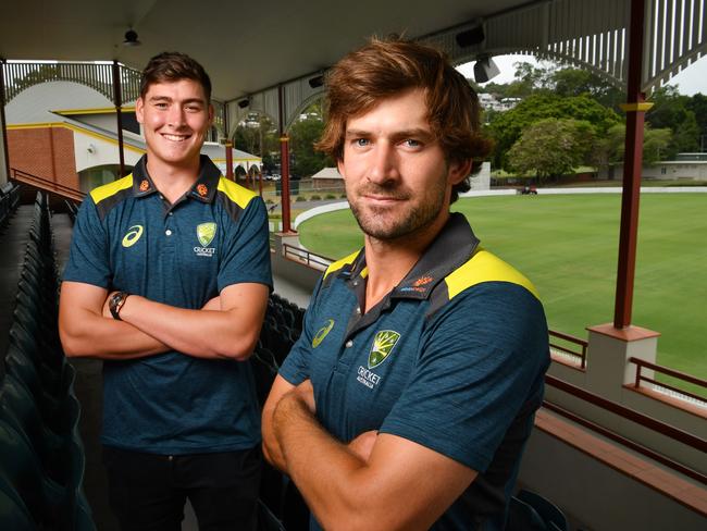 Matthew Renshaw and Joe Burns have been recalled to play for Australia. Picture: AAP/Darren England