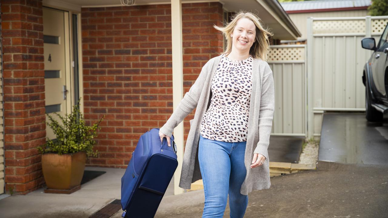 Tasmania border reopening: New aunt Jane Carrick thrilled to meet ...