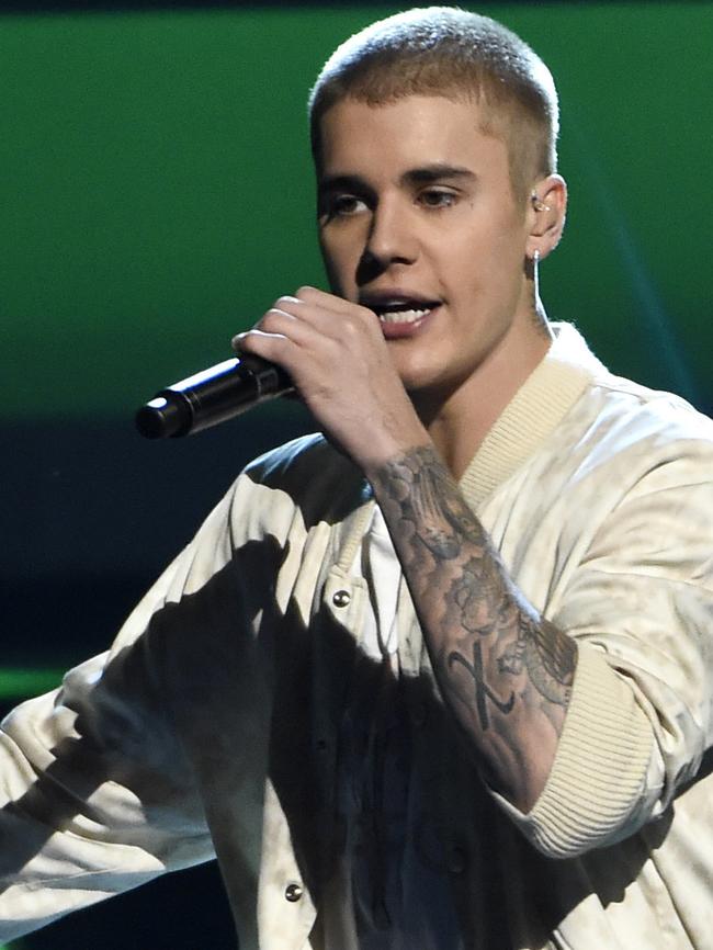 One Love Manchester line-up: Justin Bieber. Picture: AP