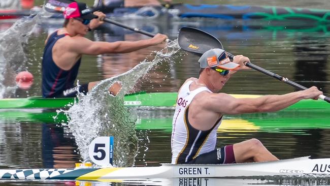 Olympic paddler Tom Green .Credit JGRImages/Paddle Australia please