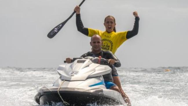 Fourth time the charm. Shakira Westdorp wins world title at Cloudbreak.