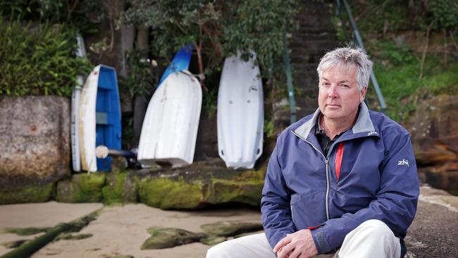 Dinghy owner Mark van Kerkwyk is not happy with the new fee system. Picture: Sam Ruttyn