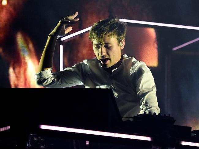 Sydney electronic producer Flume. Picture: Getty Images