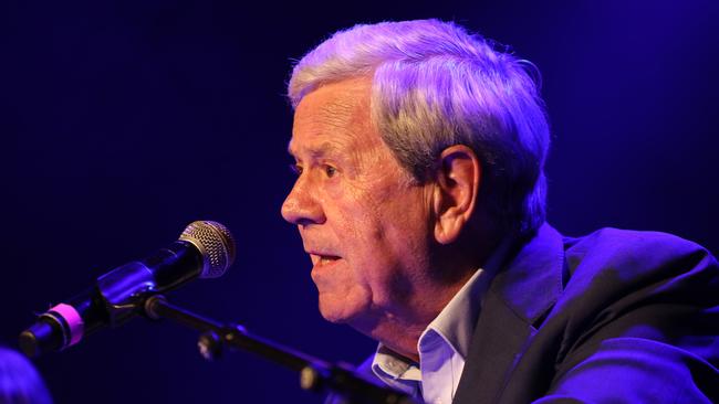 Blast from the past: Ray Martin at The West Says Yes event at The Factory Theatre in Marrickville. Picture: NCA NewsWire / Max Mason-Hubers