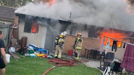 A house fire in Mayes Ave, last year.