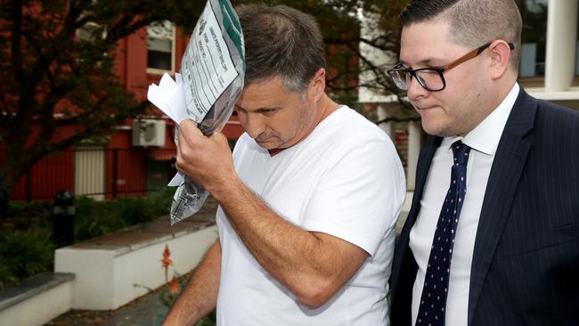 Vittorio Cuoco on his release on bail. Picture: Jonathan Ng