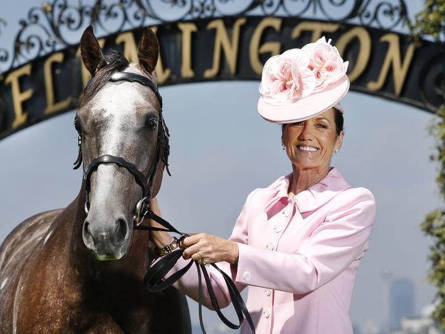 Amanda Elliott has a bold vision for Flemington. Picture: David Caird