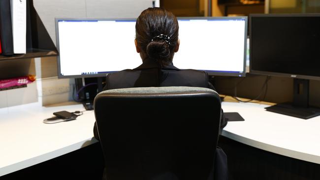 The Child Exploitation Internet Unit within New South Wales Police works to find and rescue child sexual abuse victims and bring their predators to justice. Picture: Richard Dobson