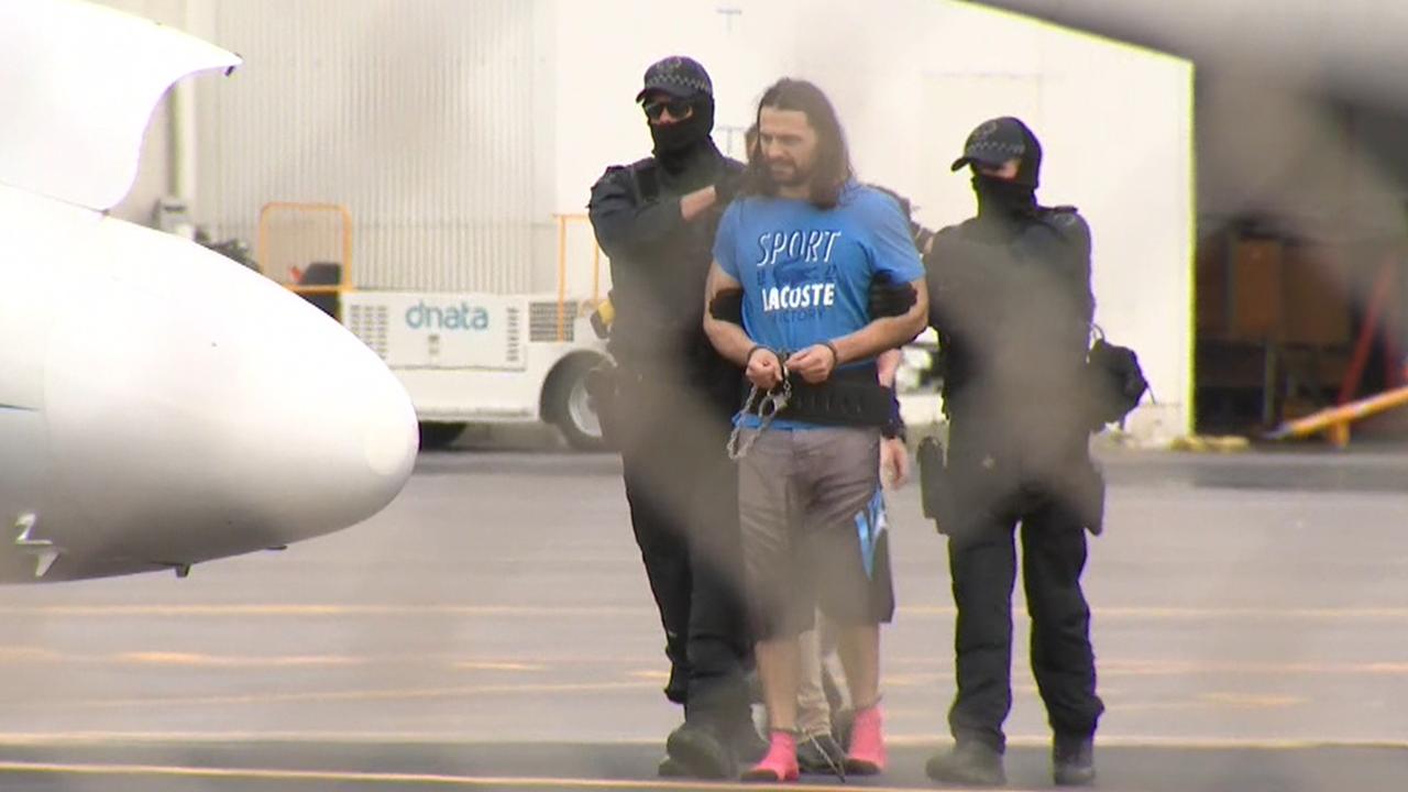 Ajazi was extradited to Australia in 2019. Picture: Nine News