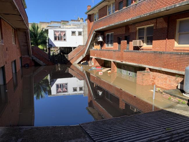 The corner of Through and Skinner Streets, South Grafton. Picture: Sandra Moon