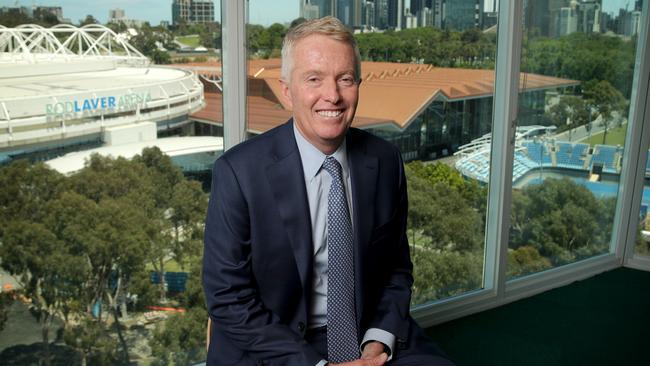 Tennis Australia CEO Craig Tiley: ‘There is a real chance for change. But you only ever get something if someone is prepared to give something up.’ Picture: Stuart McEvoy