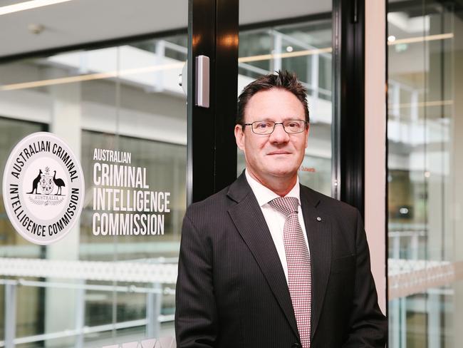 Australian Criminal Intelligence Commission chief executive officer Mike Phelan.