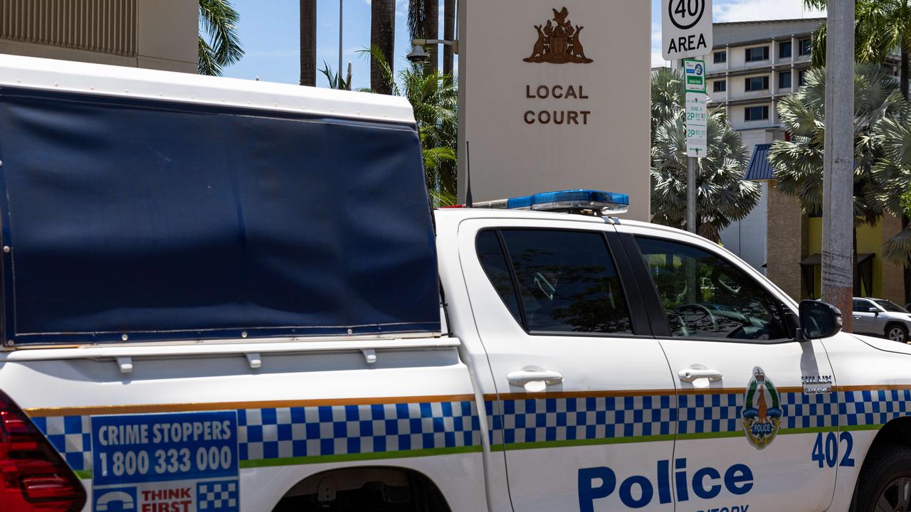 The 32-year-old NT Police Sergeant, who cannot be named for legal reasons, appeared in the Darwin Local Court on Wednesday. Picture: Pema Tamang Pakhrin