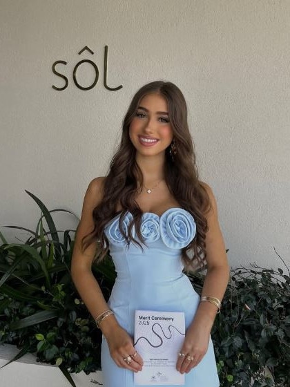 SA influencer Lily Vallelonga. Picture: @lily.vallelonga