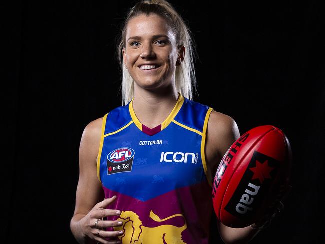 Brisbane’s top draft selection Paige Parker.