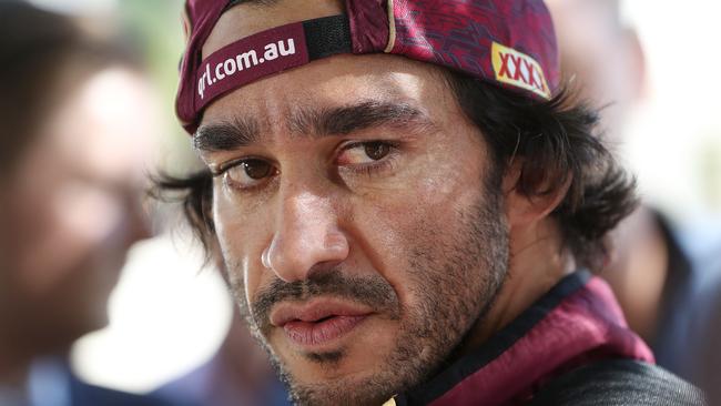 Johnathan Thurston is out of Origin I. Picture: Peter Wallis