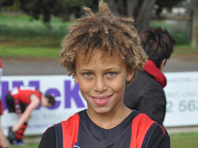 Daniels dabbled in Aussie rules as a kid. Picture: Mark Stewart