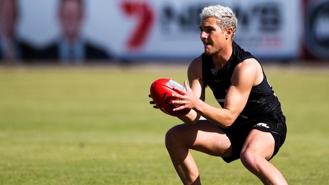 Boyd Woodcock will debut for Port Adelaide in Round 10. Picture: Daniel Kalisz/Getty Images