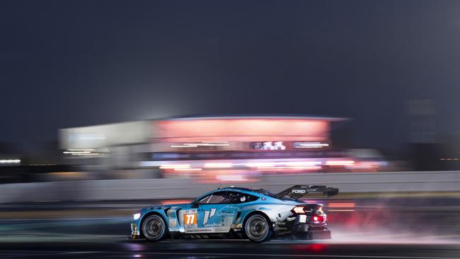 It always rains at Le Mans. Photo: Supplied