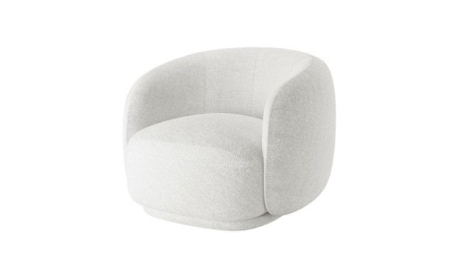 Janelle Bouclé Accent Chair