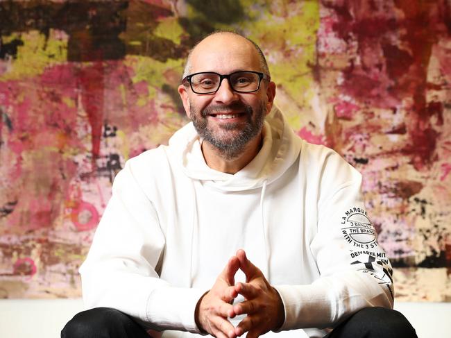 11/09/19 Philanthropist Alex Waislitz in his Melbourne office talking about the next steps for his foundation. Aaron Francis/The Australian