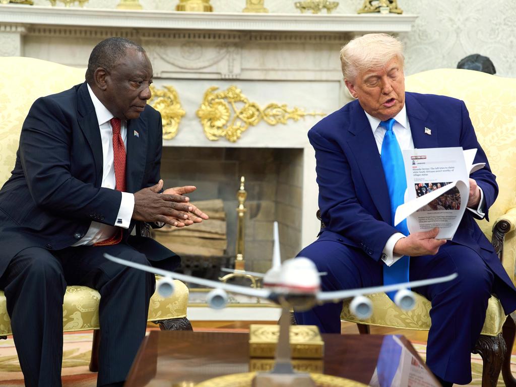 ‘Death, horrible death’: Trump ambushes South African leader in the Oval Office