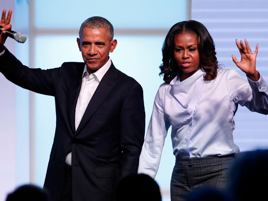 Michelle Obama has also spoken about attending marriage counselling sessions with her husband. Picture: AFP