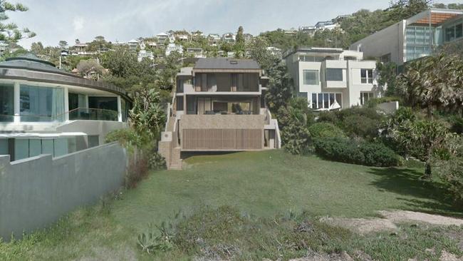 How the home will look from the beach. Picture: Shaun Lockyer Architects