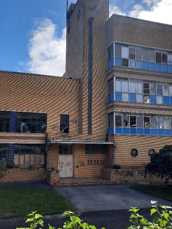 Vandals have previously smashed windows at the factory.