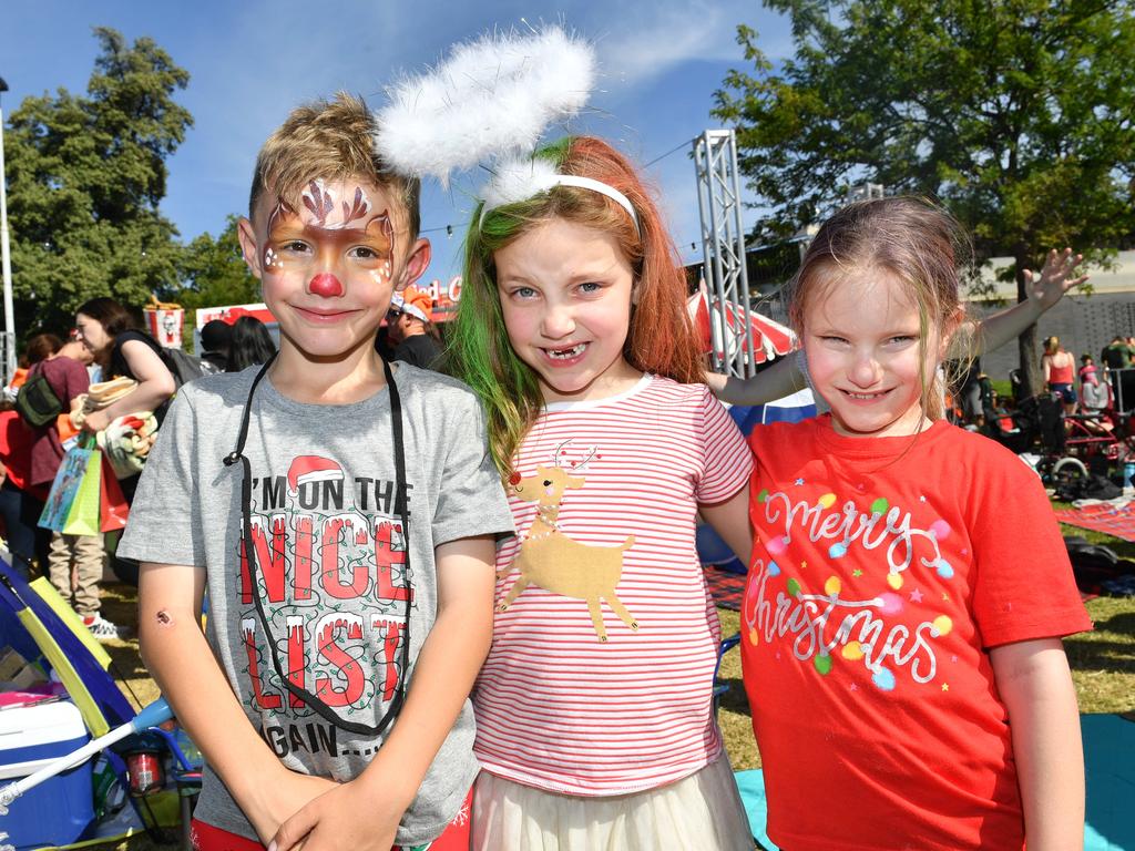 Oscar, Lacey and Jessica. Picture: AAP / Keryn Stevens