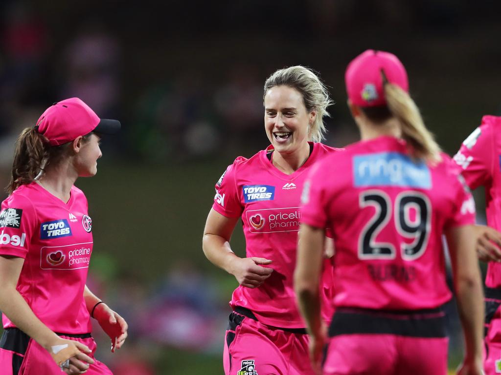 Ellyse Perry scored a fifty and claimed one wicket during her Player-of-the-Match performance.