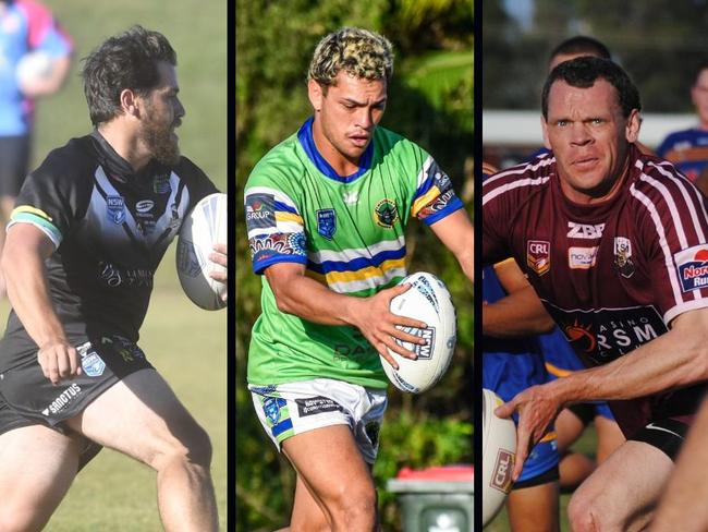 Players from the Lower Clarence Magpies, Tweed Coast Raiders and Casino Cougars in the Northern Rivers Regional Rugby League (NRRRL). Picture: supplied